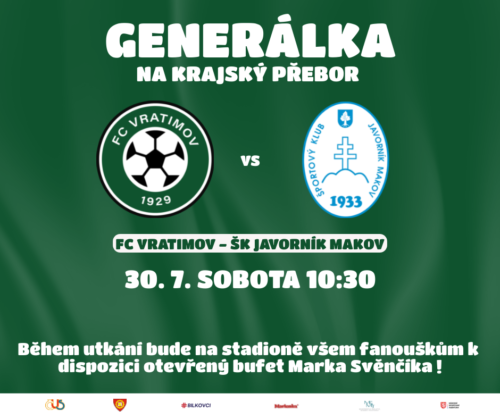 Generálka A TÝMU na krajský přebor je už v sobotu!
